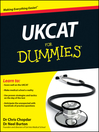 UKCAT For Dummies  2 by Chris Chopdar eBook